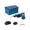 Bosch GSA 18 V-Li Professional Reciprocating Saw 18V 2 x 5.0Ah Li-ion