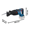 Bosch GSA 18V-28 Pro BITURBO Reciprocating Saw 18V Bare Unit