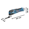 Bosch GOP 12V-28 Professional Multi-Cutter 12V Bare Unit