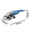 Bosch GWS 2200 P Professional 230mm Angle Grinder 2200W 110V