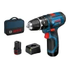 Bosch GSB 12V-15 Professional Combi Drill 12V 2 x 2.0Ah Li-ion