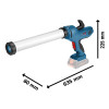 Bosch GCG 18V-600 Professional Caulking Gun 18V Bare Unit