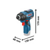 Bosch GDR 12V-110 Professional 1/4in Impact Driver 12V Bare Unit
