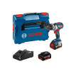 Bosch GSB 18V-110C Professional Combi Drill 18V 2 x 5.0Ah Li-ion