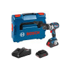 Bosch GSB 18V-110C B/L Combi Drill Kit 18V 2 x 4.0Ah ProCORE18V Li-ion