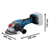 Bosch GWX 18V-15 P Professional BITURBO Angle Grinder 125mm 18V Bare Unit