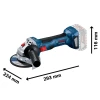 Bosch GWS 18V-7 Professional Angle Grinder 125mm 18V Bare Unit