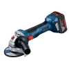 Bosch GWS 18V-7 Professional Angle Grinder 115mm 18V 2 x 4.0Ah Li-ion