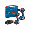 Bosch Professional Twin Pack 18V 2 x 4.0Ah Li-ion
