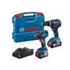Bosch Professional Twin Pack 18V 2 x 4.0Ah Li-ion
