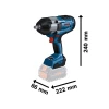 Bosch GDS 18V-1000 Pro BITURBO 1/2in Impact Wrench 18V 2 x 5.5Ah ProCORE18V Li-ion