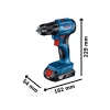 Bosch GSR 18V-45 Professional Drill Driver 18V Bare Unit