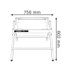 Bosch GTA 6000 Professional Saw Stand