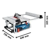 Bosch GTS 10 J Professional Table Saw 1800W 110V