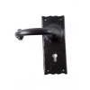 Black AntiqueTraditional Plain Lock Furniture