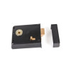 Rim Latch 100x75mm Black