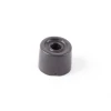 Black PVC Door Stop (2 per Card) 35mm Black