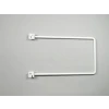 Pr Spring Rod Bookend White 150mm