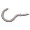 Cup Hooks White 25mm