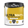 Crown Ultramatt Plus Anti Mould Pure Brilliant White 2.5 Litres