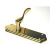 Door Handle Latch Canturbury Polished Chrome