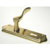 Door Handle Lock Canturbury Polished Chrome