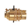 Dencon BC Brass 1/2in Switched Lamp Holder
