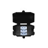 Dencon 3 Pole Connector Box 10A Black