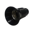 Dencon B22 to E27 Adaptor Black