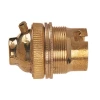 Dencon BC Brass 1/2in Unswitched Lamp Holder