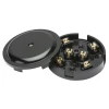 Dencon 6-Terminal Junction Box 20A Black