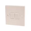 Dencon Light Switch 2-Gang 2-Way 10A