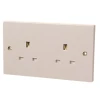Dencon Unswitched Socket 2-Gang 13A