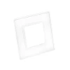 Dencon Clear Finger Plate 1-Gang (Pack of 2)