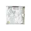 Dencon Metal Back Box 1-Gang 16mm