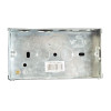 Dencon Metal Back Box 2-Gang 35mm