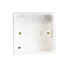 Dencon Pattress Box with Earth 1-Gang 45mm