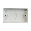 Dencon Pattress Box 2-Gang 25mm