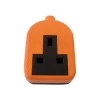 Dencon Trailing Socket 13A 1-Gang Orange