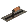 DeWalt 0.5mm FLEX Stainless Steel Curved Trowel, Leather Handle 14in