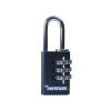 Defender Black Diecast Combination Padlock 20mm