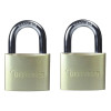 Defender Aluminium Padlock Keyed Alike Twin Pack 40mm