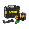 Dewalt DCE089NG18 3 x 360° Green Multi-Line Laser 12/18V Bare Unit