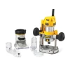 Dewalt D26204K 1/4in Premium Plunge & Fixed Base Combi Router 900 Watt 230 Volt