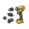 Dewalt DCD703L2T XR BL Multi-head Drill Driver 12V 2 x 3.0Ah Li-ion