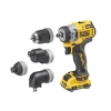 Dewalt DCD703L2T XR BL Multi-head Drill Driver 12V 2 x 3.0Ah Li-ion