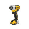 Dewalt DCF801D2 XR Brushless Sub-Compact Impact Driver 12V 2 x 2.0Ah Li-ion