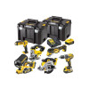 Dewalt DCK665P3T XR Compact 6 Piece Wood Working Kit 18 Volt 3 x 5.0Ah Li-Ion