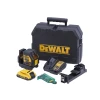 Dewalt DCLE34021D1 XR Compact Cross Line Green Laser 18V 1 x 2.0Ah Li-ion