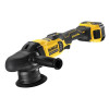 Dewalt DCM848P2 XR Brushless Polisher 125mm 18V 2 x 5.0Ah Li-ion